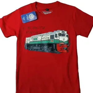 Si Raja Kobong Kaos Distro Atasan Anak Laki-Laki Motif Kereta Api Si Taksaka Bahan Premium Cotton 30S Sablon Plastisol Tahan Lama Fashion