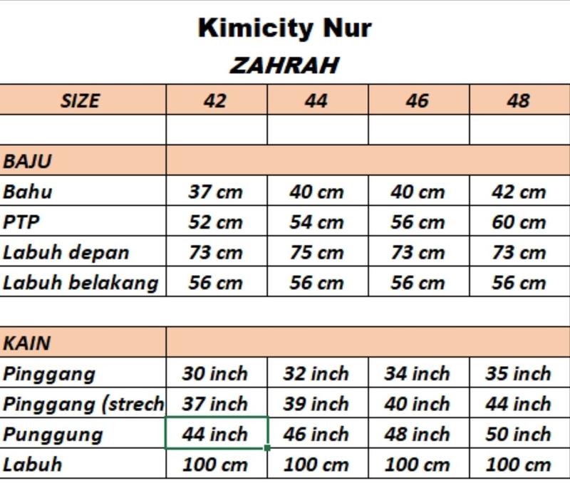 Product Introduction of Zahrah Chic Baju Kurung Comfortable Korean Silk with Embroidey Bersulam and Sophisticated Beads 17