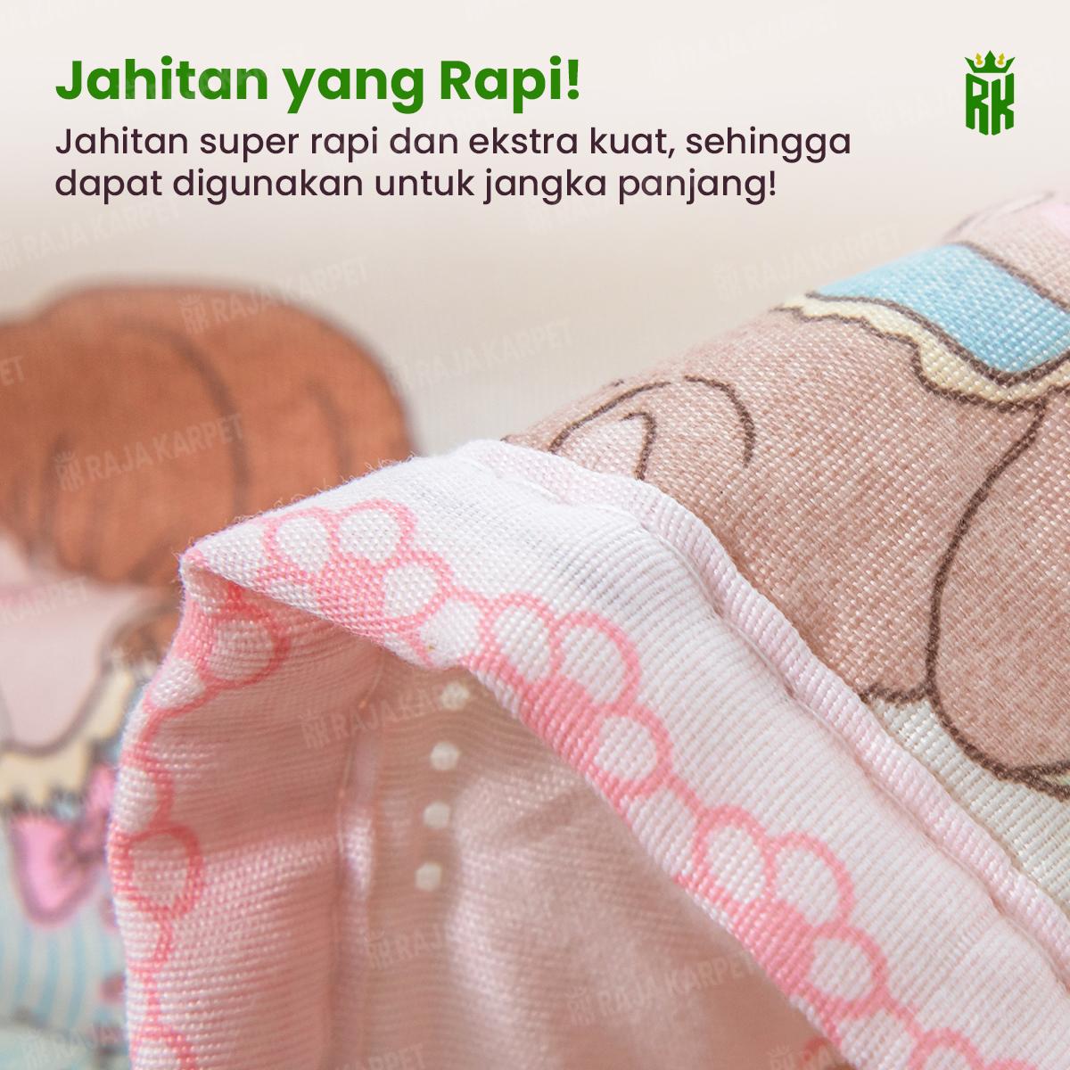 RAJA - Selimut Bedcover Blooming Series Selimut Cantik Microtex Motif Lucu & Menggemaskan [15]