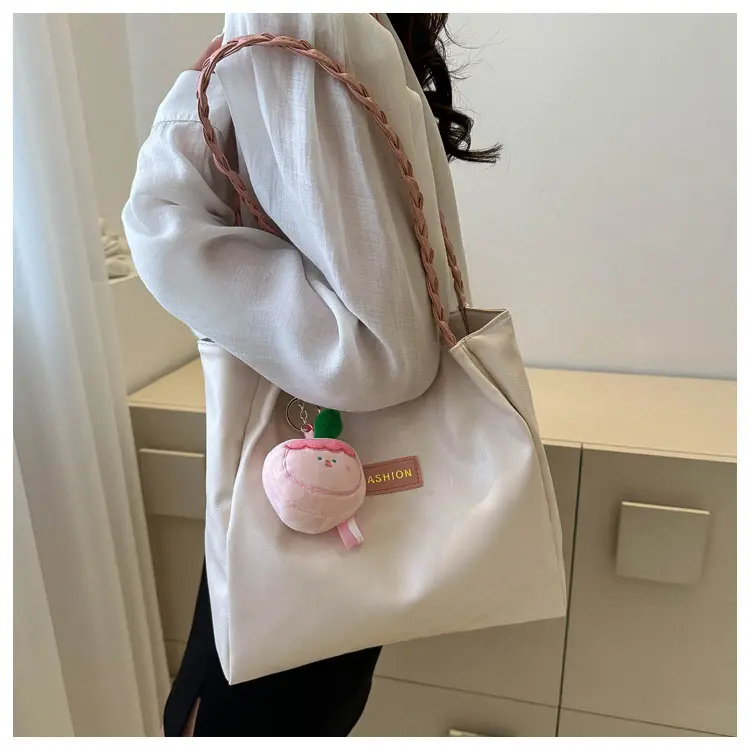 Túi Xách Da Mềm Thời Trang, Túi Đi Lại, Túi Đeo Vai Sức Chứa Lớn Mới, Túi Tote Nữ Bag 5