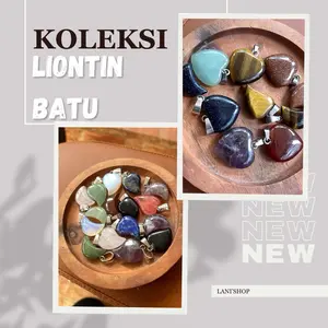 Koleksi Liontin Batu / Pendant Untuk Kalung Batu / Liontin Batu Elegan
