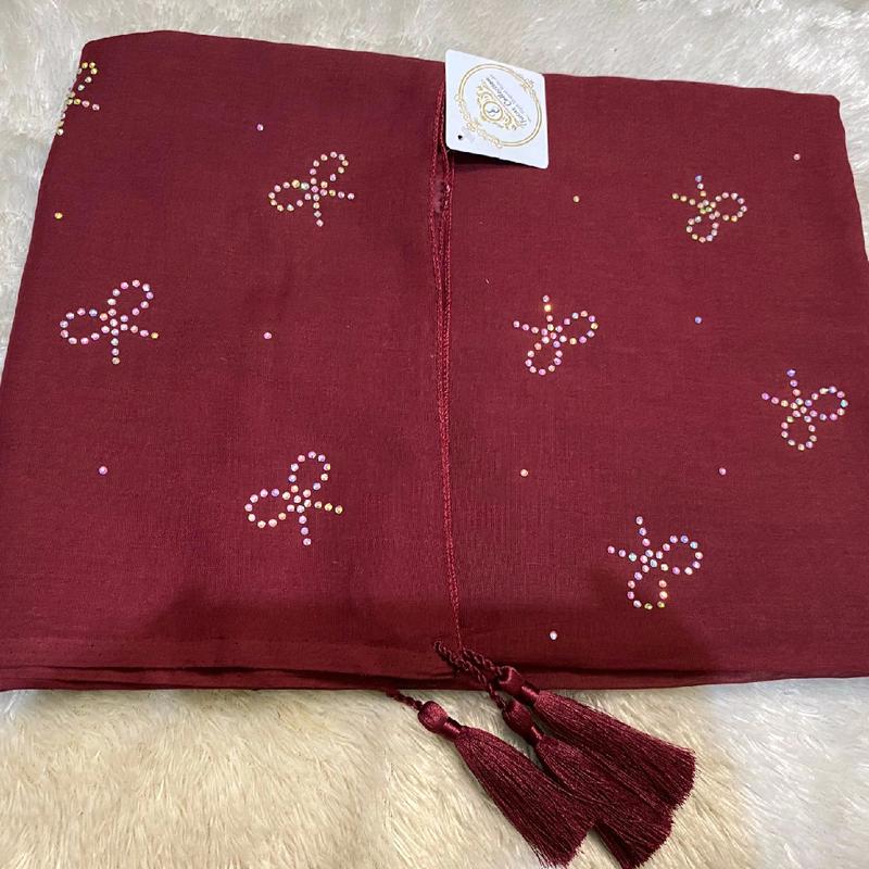 Hijab Paris Pita Coquette Swarovsky Tassel 6