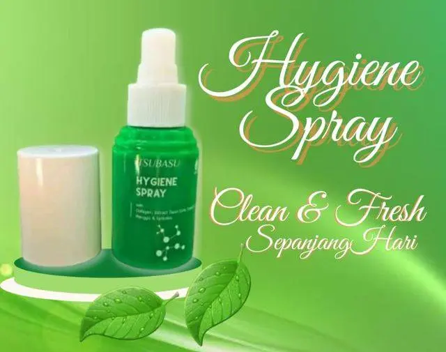 TSUBASU HYGIENE SPRAY FEMININE BASU  1 BOTOL 60 ML ORIGINAL BPOM Cairan