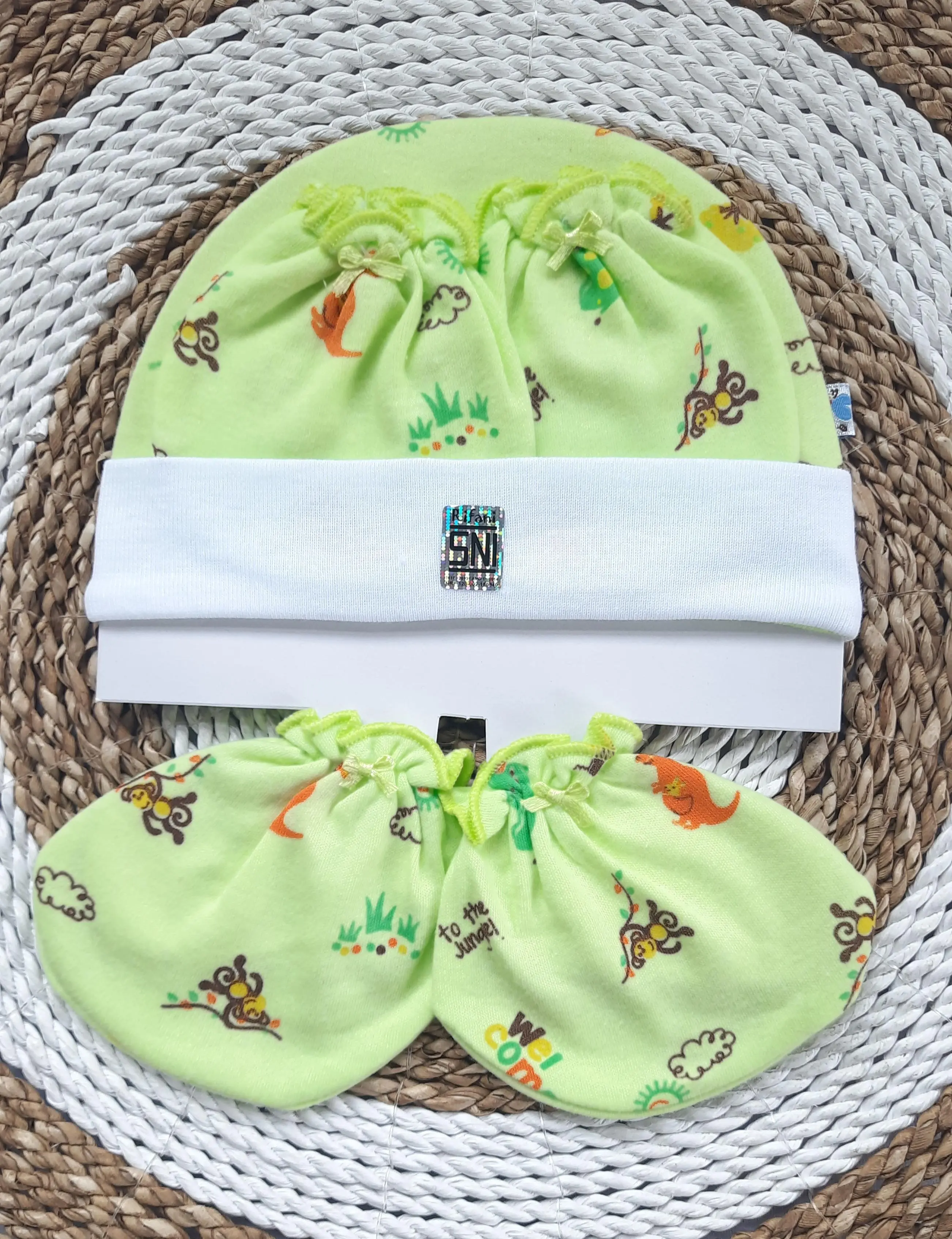Topi, STK , bedongan dan Popok Newborn