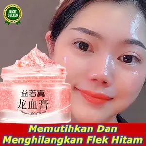 Dragon's Blood Cream Wajah Pencerah Alami Alami Pemutih Concealer Pemutih Krim Muka Putih Glowing-Krim Wajah Paling Ampuh Dragon blood cream anti-wrinkle cream 50g Kulit Perawatan
