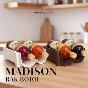 [ MONO ] MADISON BOTTLE RACK/RAK BOTOL/RAK TUMBLER/RAK SYRUP