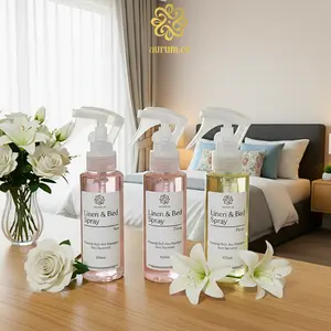 Aurum Linen & Bed Spray 100ml Aroma Feminim Tahan Lama Anti Bacterial untuk Kamar Tidur dan Pakaian