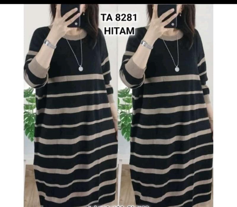 TUNIK WANITA RAJUT IMPORT 1