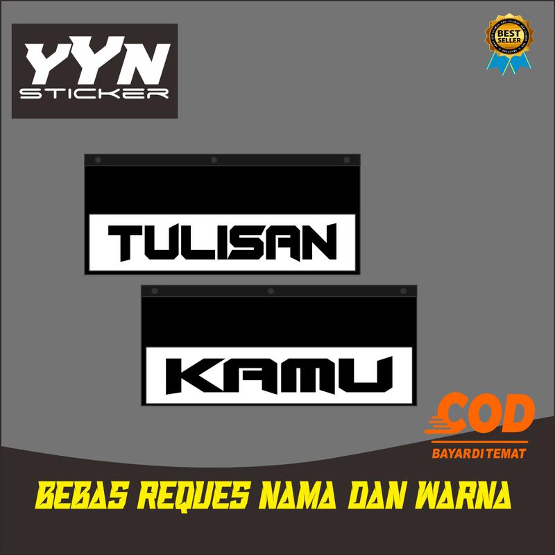 STICKER EBLEK TRUCK BISA REQUES SIAP TEMPEL Car 4