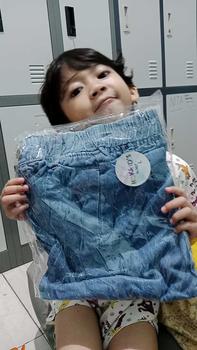 Product Review of Hokkid’s wear - Celana kulot jeans anak perempuan Fashion from y**a s**a 0