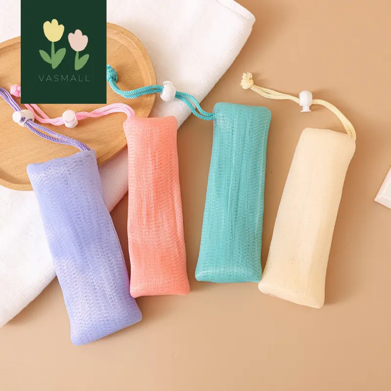 VASMALL - JARING BUSA SABUN BATANG MANDI TEBAL | JARING SPONS SABUN BATANG DOUBLE LAYER 3