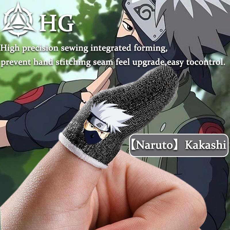 Tay Áo Ngón Tay HG Kakashi, Tay Áo Ngón Tay Cái, Thích Hợp Để Chơi Game, Codm, Trò Chơi Ngón Tay, Găng Tay Chống Mồ Hôi, Chơi Game Di Động 5
