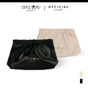 ONLYOU Pouch Kosmetik Pouch Makeup magnetik Waterproof Travel Portable PU Leather pouch-1 PC