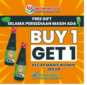 [BUY 1 GET 1 FREE] Kecap Manis Wowin 380gr + Free Wowin 380gr [SL]