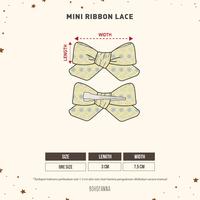 Gambar BOHOPANNA - MINI RIBBON LACE - JEPIT RAMBUT ANAK - CORAL PINK dari Bohopanna Kota Semarang 2 Tokopedia