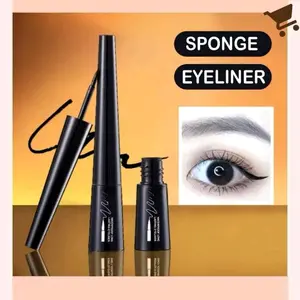 Eyeliner sponge black long lasting waterproof //76I