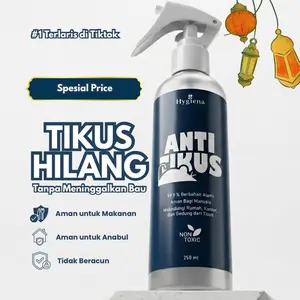 Hygiena Semprotan Pengusir Tikus Alami Obat Pengusir Anti Tikus Ampuh dengan Formula Aromatic Spray Melindungi Rumah dari Tikus