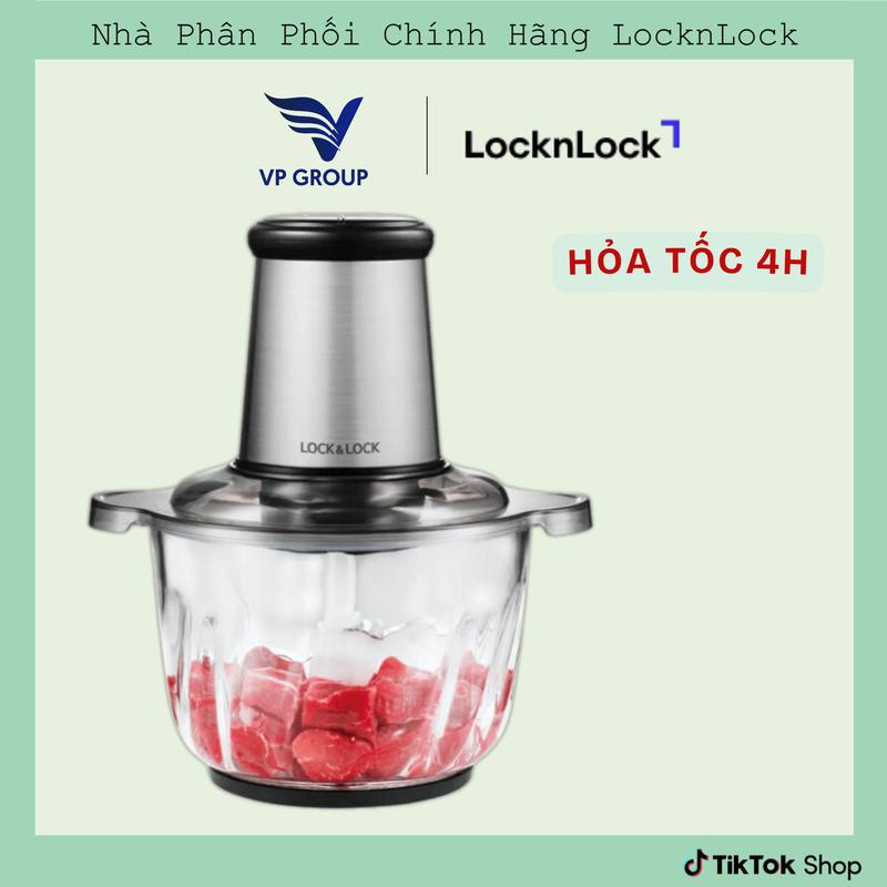 Máy Xay Thịt Cối Thủy Tinh LocknLock EJM186 2.4L – Công Suất 400W