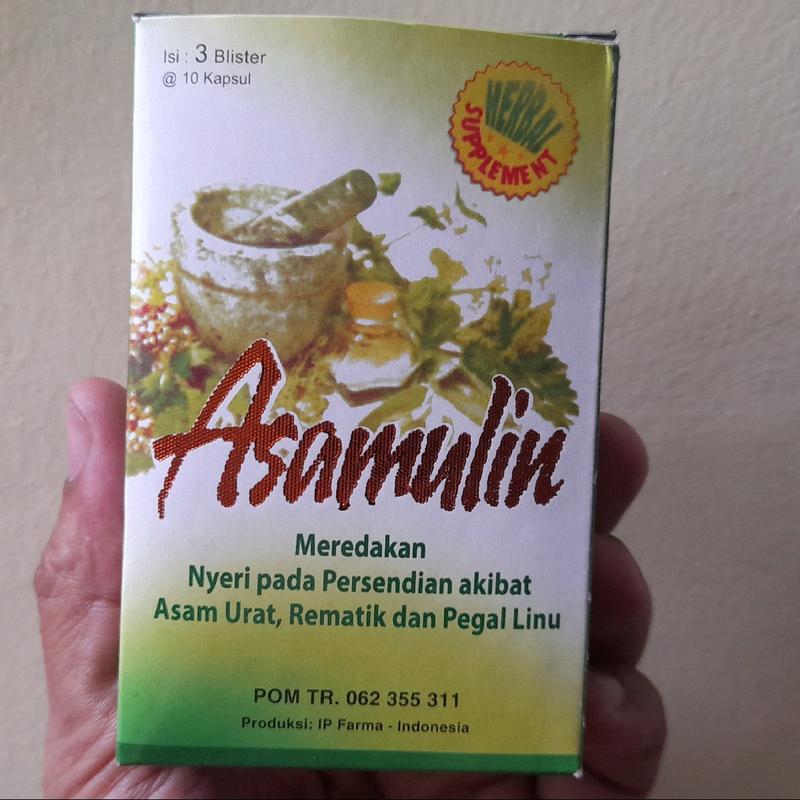 Asamulin Kapsul Asli Original - Isi 30 Kapsul (3 Strip @10) 2