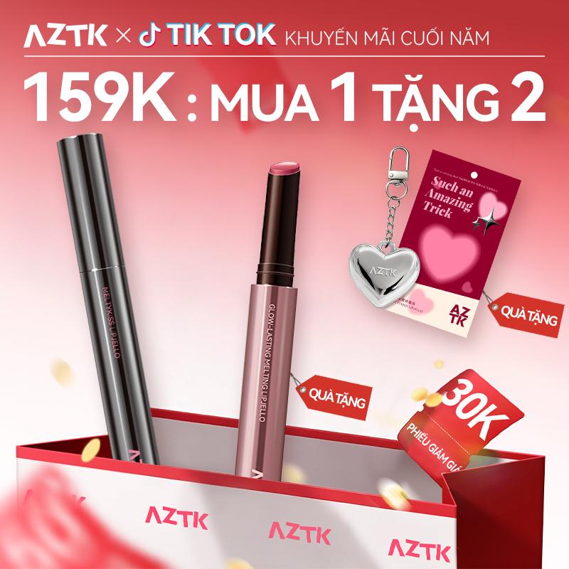 Son dưỡng môi AZTK làm đông sương phong cách Hàn Quốc dưỡng ẩm với hiệu ứng căng bóng giúp làm trắng da thích hợp cho mùa thu đông phù hợp với nhiều kiểu trang điểm lý tưởng cho học sinh.