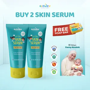 (Glowby) Dua Skin Serum & Soap Bar Sabun pencerah Kulit Bayi dan Anak