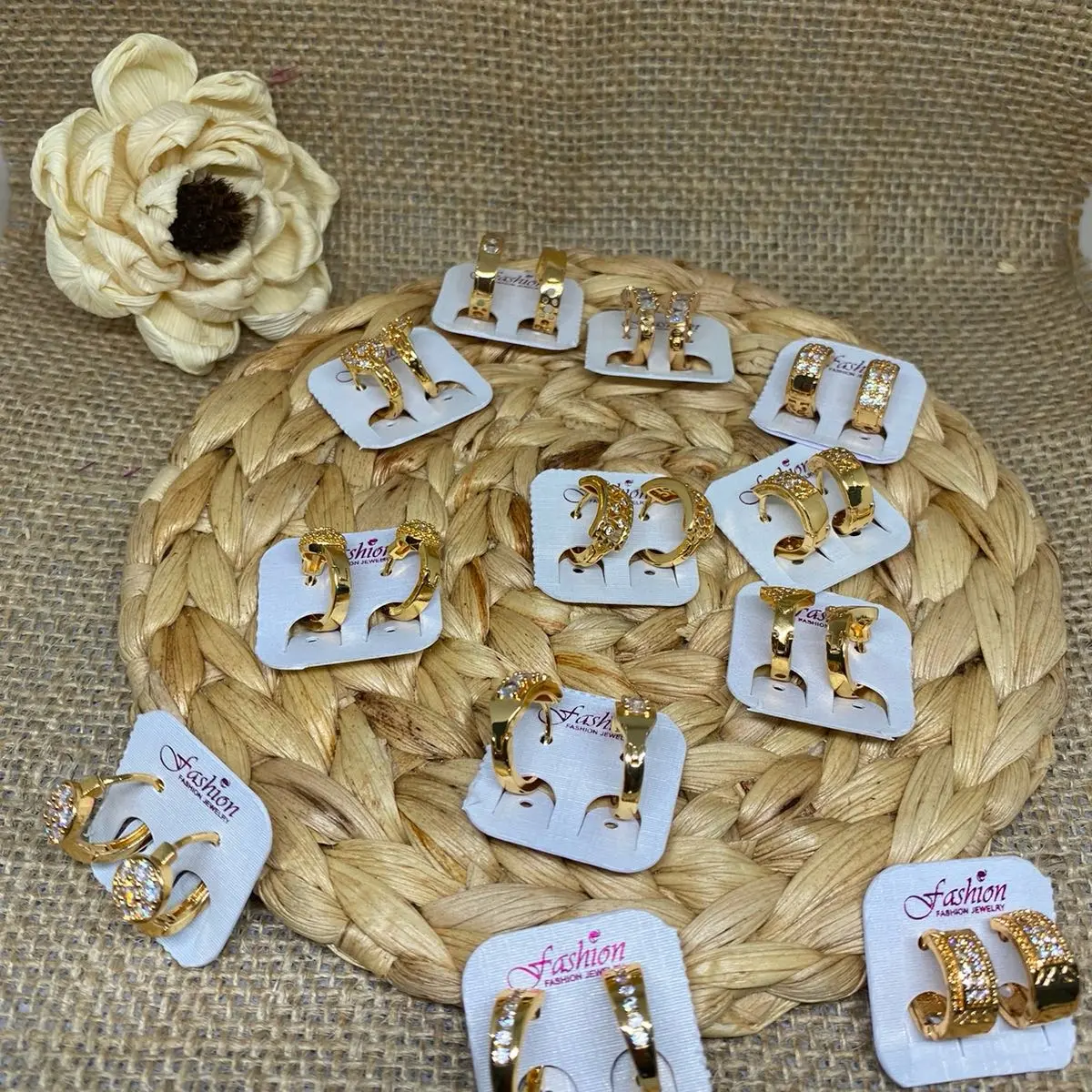 Anting jepit bermodel full mata part 02