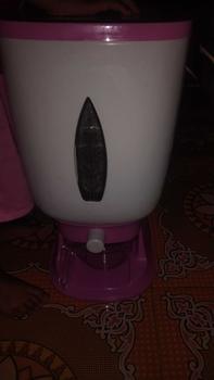 Product Review of Dispenser Beras 10 Liter TRI J - Tempat Wadah Penyimpanan Beras Otomatis Anti Hama Tidak Lembab Free Cangkir Food Grade from W**a 2