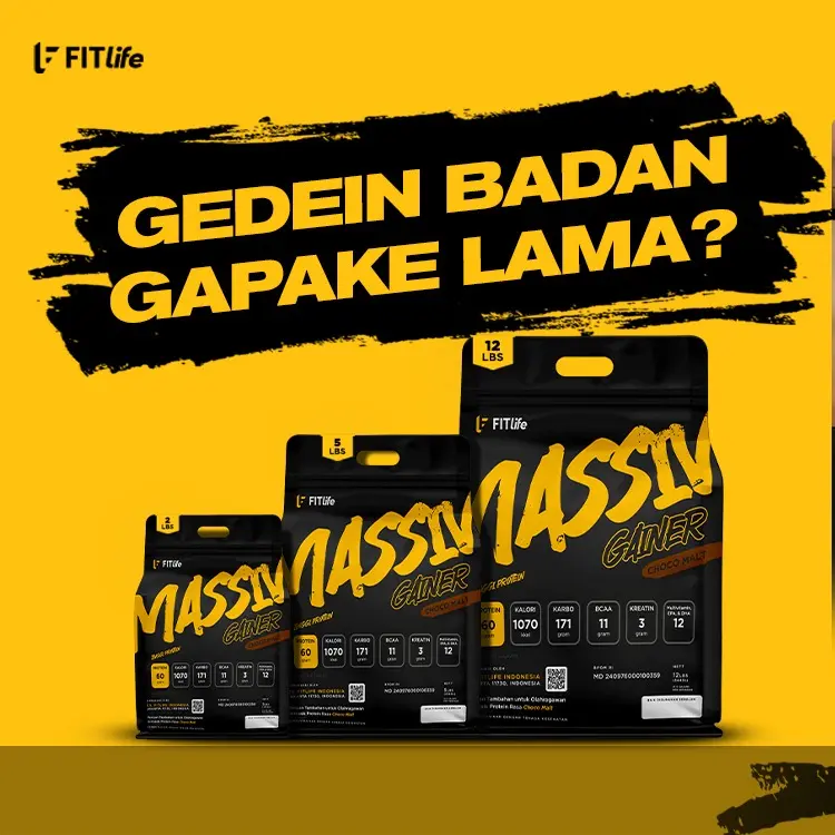 FITlife Massiv 2lbs 900gr Whey Protein Massive 4
