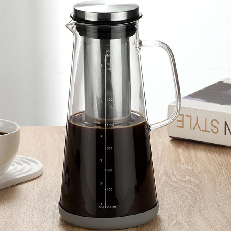 Ice Drop Cold Extraction Pot, Coffee High Borosilicate Glass - TikTok ...