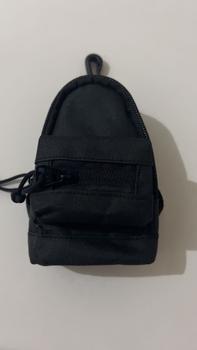 Product Review of tas mini deon model ransel tangan gantungan tas ukuran 12x10x3cm gantungan kunci free tali from Y**i 0