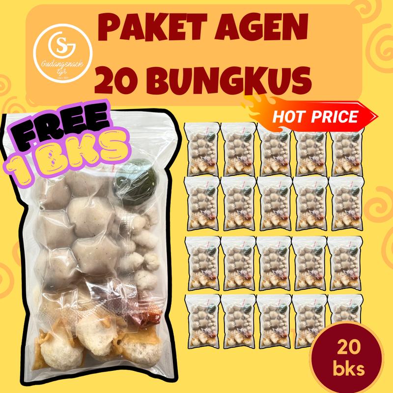 PAKET AGEN USAHA BASO ACI ISI 20 BKS FREE 1 BKS HOTPOT INSTAN 0