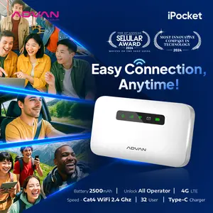 ADVAN Ipocket MIFI MF01 Unlock All Operator Portable Modem Router WiFi Wireless 4G LTE 2500mAh