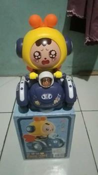Product Review of Mainan Anak Lebah Naik Motor Bisa Berubah Muka Empat from h**9 0