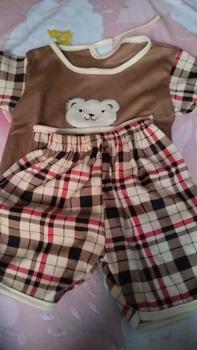 Product Review of 3 PASANG STELAN KOMBI COKLAT KANTONG ANAK PEREMPUAN 0-6 BULAN/BAJU BAYI poliester Parsel Cewek Katun from W**n 0