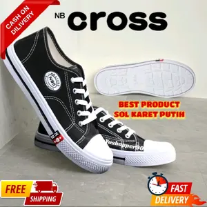 Sepatu Sekolah NB Pendek (SOL PUTIH) Sepatu Tali SD SMP SMA  KERJA laki2 perempuan TANPA BOX