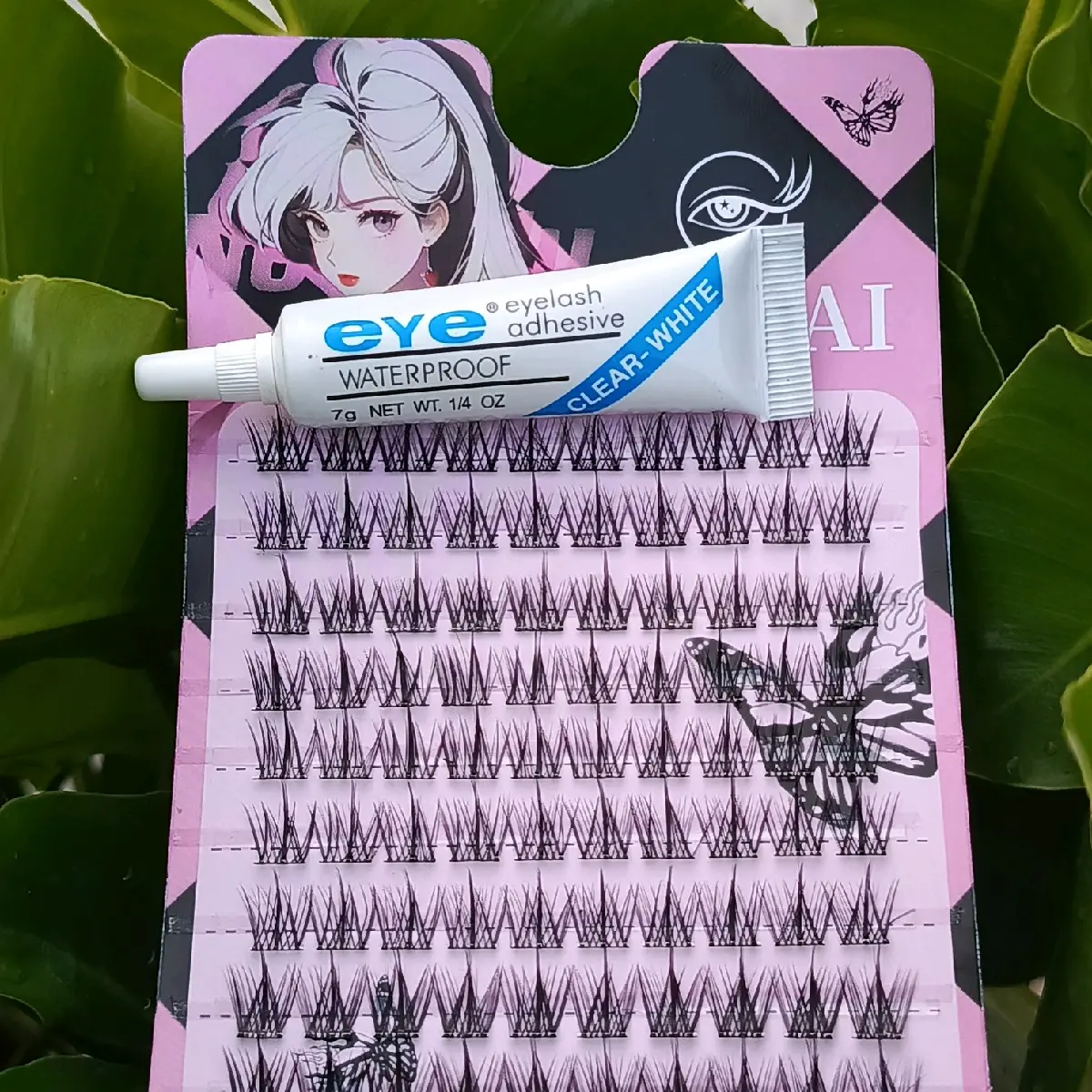 EYELASH Trilogy paket lem bulu mata dan lem Bulumata Extension