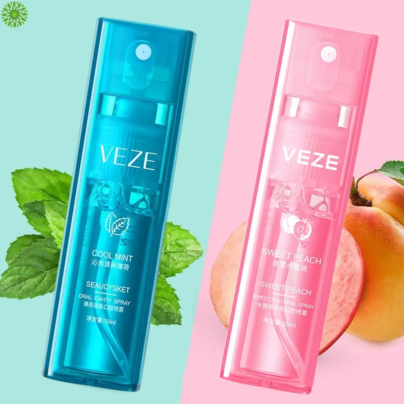 VEZE Refreshing Mouth Spray 10ml - Parfum Mulut / Pengharum Mulut / Penyegar Mulut Untuk Penghilang Bau Mulut 8
