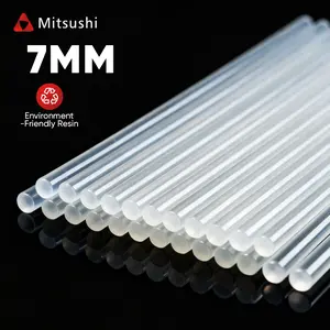 Mitsushi Refill Lem Tembak Kecil / Hot Melt Glue Stick Super Kuat 7mm Refill Lem Bakar Refill Glue Gun/ lem lilin