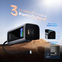 Gambar [ 130W ] Airbot SPB17 | 25000mAh Power Bank Single Output Fast Charging High Speed Laptop CCC Certified Inbuild Cable dari Airbot Indonesia Kota Administrasi Jakarta Utara 5 Tokopedia