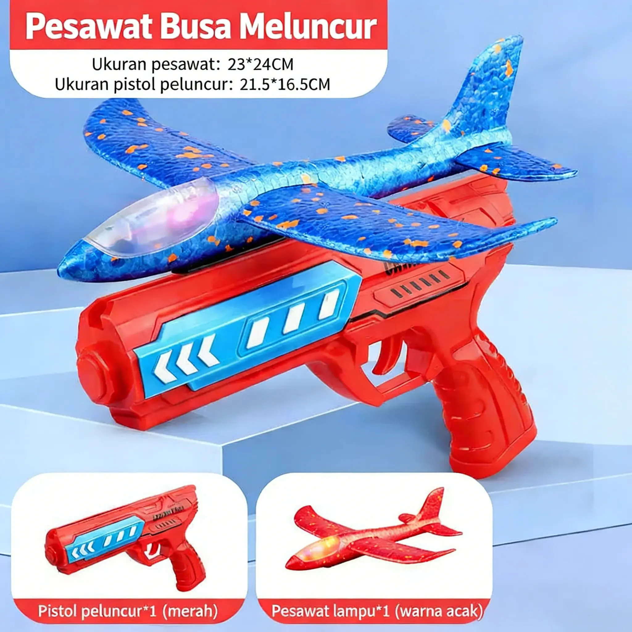 pemancar + Pesawat Terbang Proyektor Cahaya