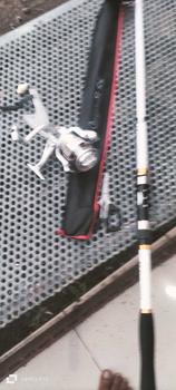 Product Review of Sougayilang Rod memancing berputar dan reel set 5.9ft/6.9ft/7.9ft Rod memancing teleskopik dan 6BB 5.2:1 Ratio memancing berputar reel memancing dengan garis memancing 500m Ikan Roda from 💥**💫 0
