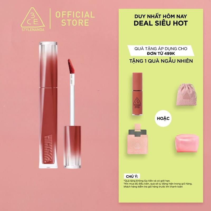 Son Pha Lê 3CE Misty Lip Bare