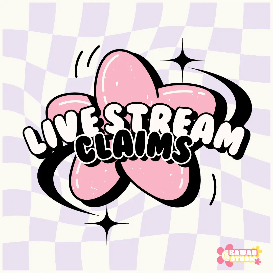 Livestream Claims for Loose Blind Box/ Seasonal Products