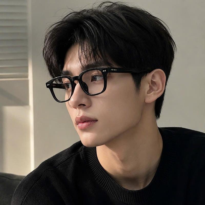 Mắt kính giả cận gen z gọng vuông thời trang thịnh hành phong cách thời thượng hiện đại k218