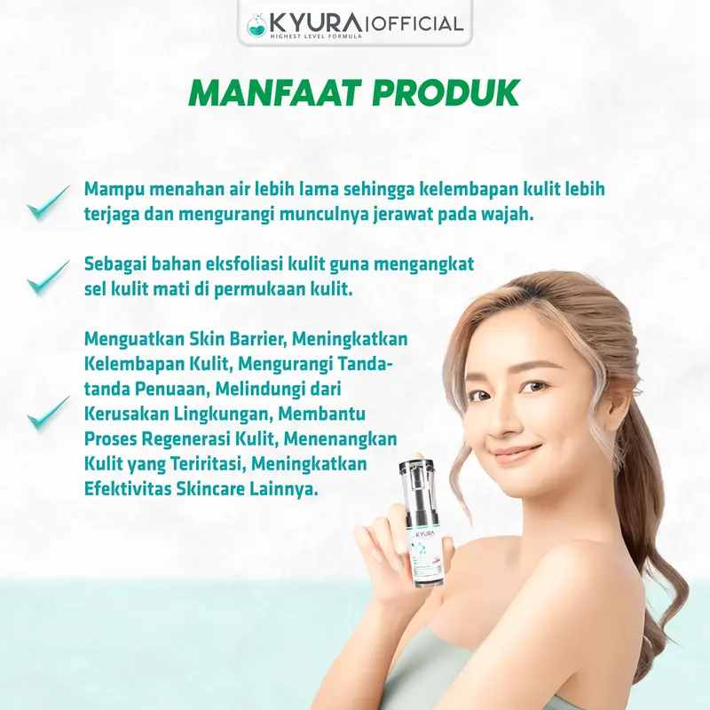 Kyura Royale Barrier Serum Mencerahkan Wajah Kusam & Perbaiki Skin Barrier 2