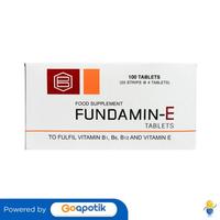 Gambar FUNDAMIN E BOX 100 TABLET dari Apotek Cemerlang by GoApotik Kota Bandung 1 Tokopedia