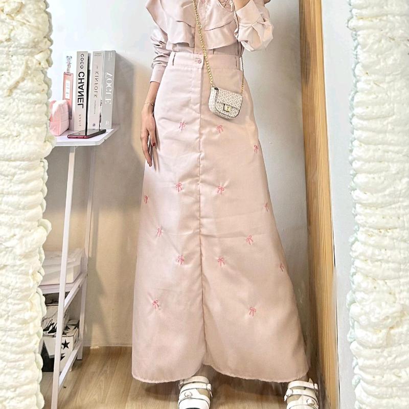 Rok Coquette Rok Pita Rok Panjang Wanita Aline 4