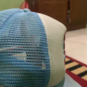 Topi trucker red lips Embroidery baseball fashion summer net cap hap topi visor outdoor