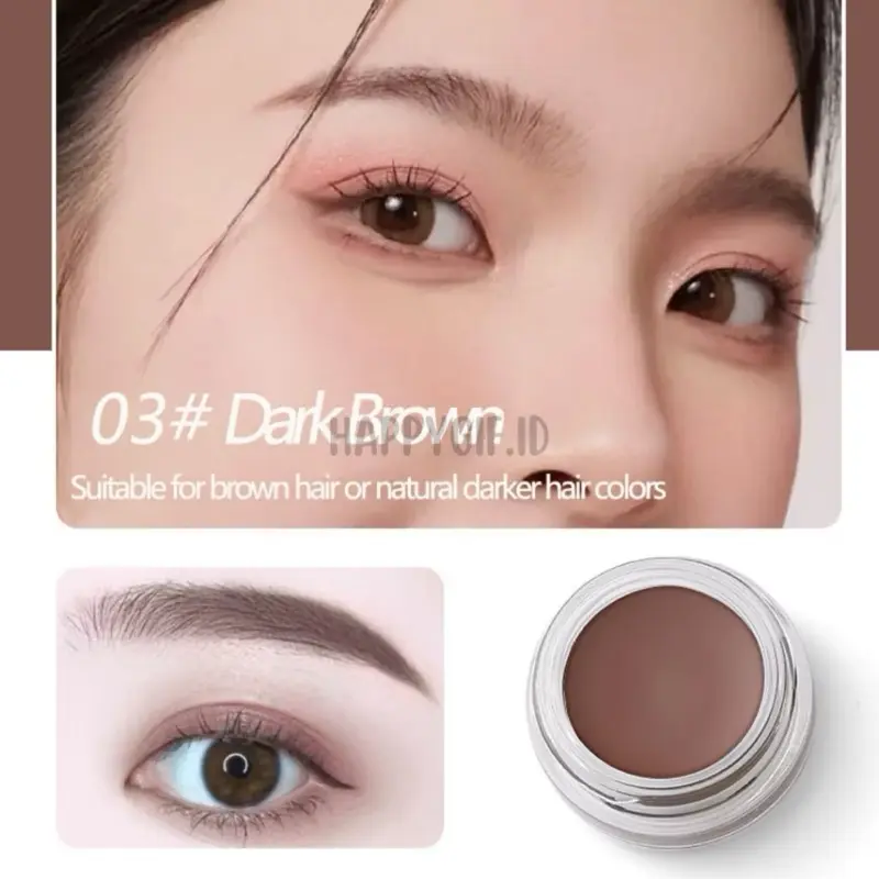 Eyebrow Pomade silky beauty Tahan Lama Waterproof Anti Luntur 3
