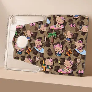 rotation zn012 case for ipad gen 10/11 gen 7/8/9 10.2 inch mini pro 11 air4 air5 for Huawei matepad se 11 11.5 inch for MI pad for Redmi pad 2 SE 11 for Infinix  XPAD 20/30E for  Tab S9 S9FE S10FE 11 A9 Plus casing tablet Protective Tablet with pen slot